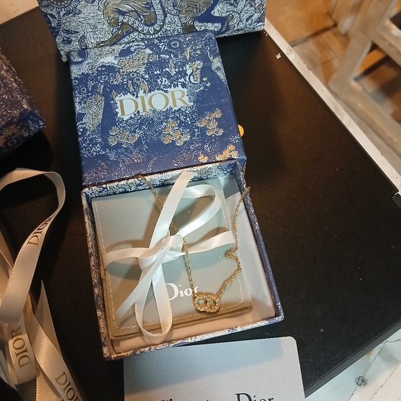 Christian Dior CD Necklace - Picture 2 of 5